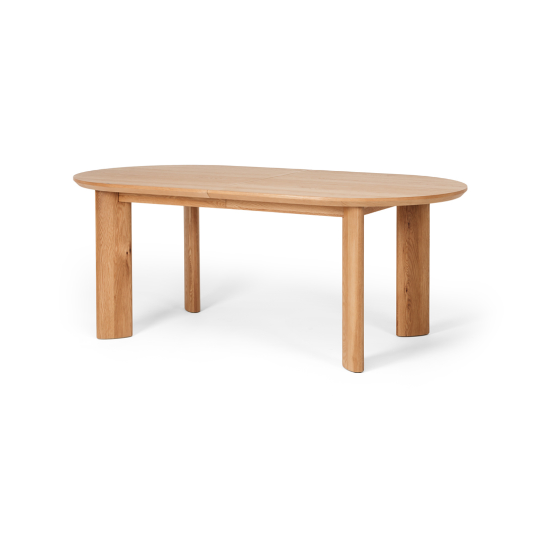 Kontur Extension Table Natural Oak 200-240cm image 1